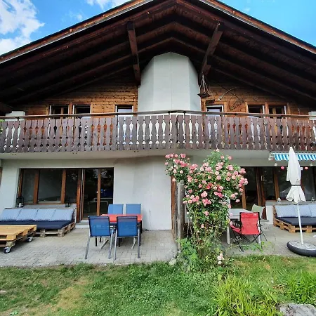 Half Chalet With Garden & Balcony - 2' To Ski Bus Laax Extérieur photo