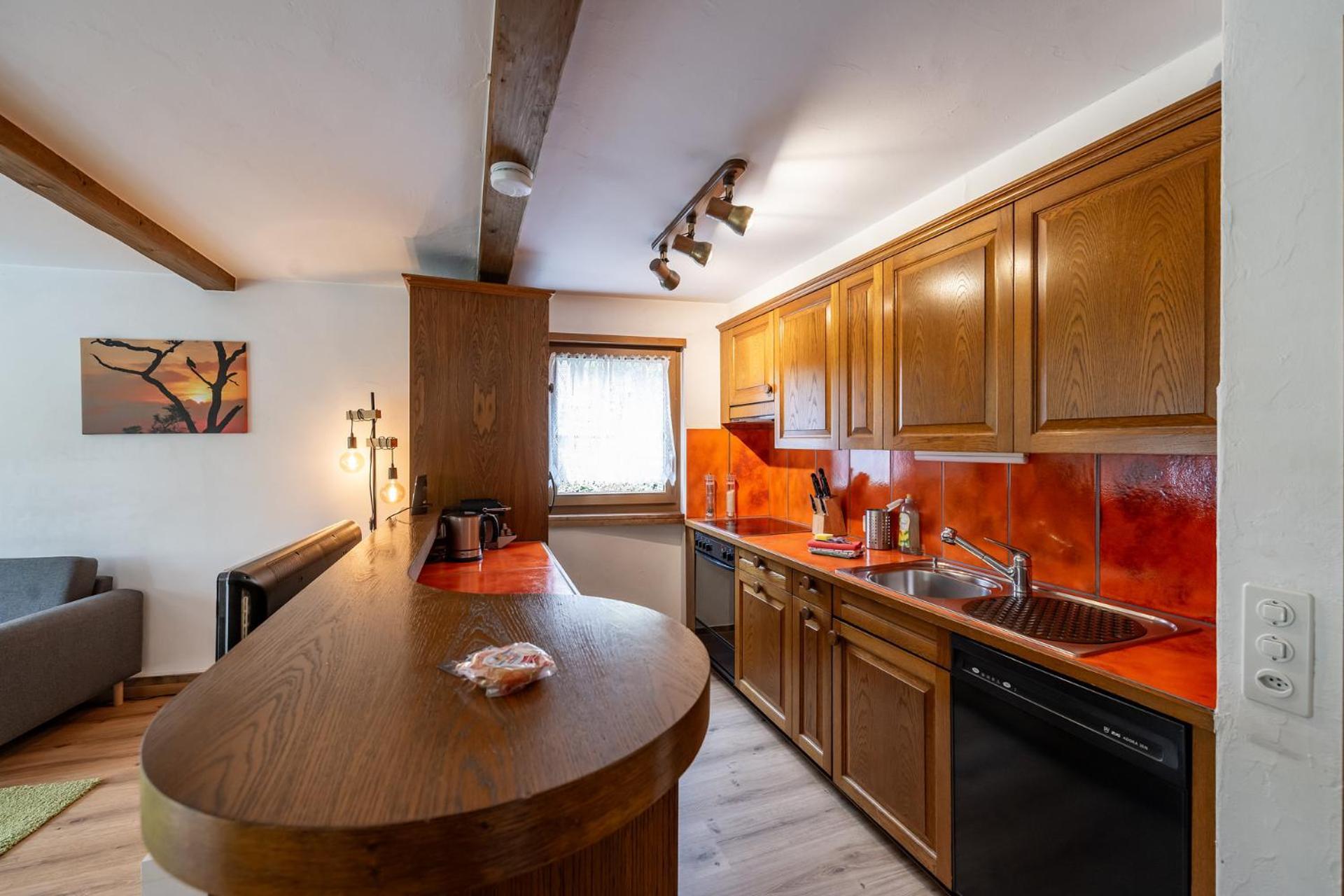 Half With Garden & Balcony - 2' To Bus Laax